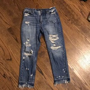 Abercrombie & Fitch Ripped Jeans